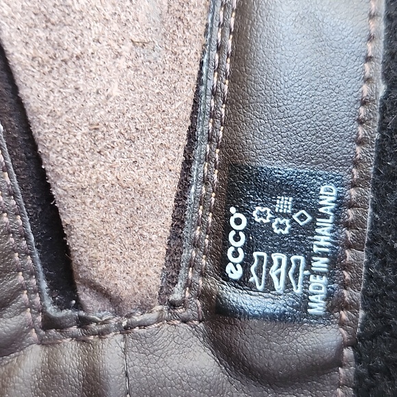 ECCO RISE HIGH LEATHER WATERPROOF GORTEX BOOTS - Picture 10 of 12